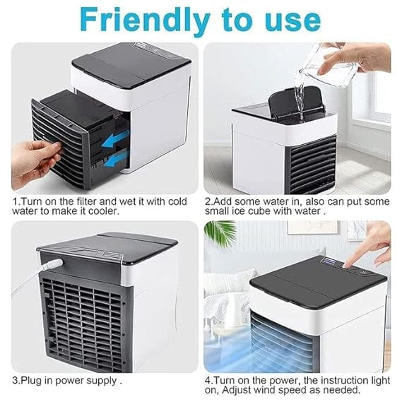 Arctic Air Ultra Evaporative Air Cooler By Ontel Portable 3 Speed Hydro Chill Technology